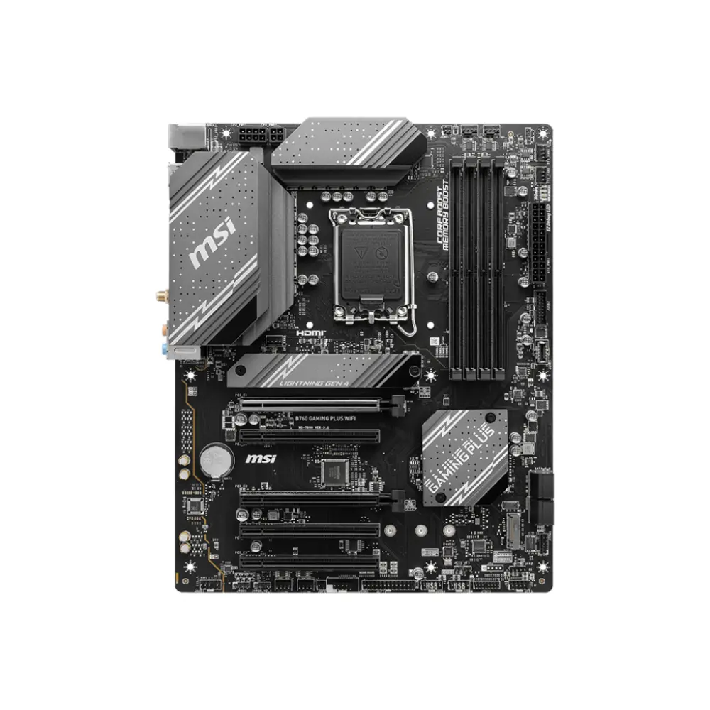 MSI B760 GAMING PLUS WIFI DDR5 Motherboard For INTEL 12th | 13th | 14th GEN view 3